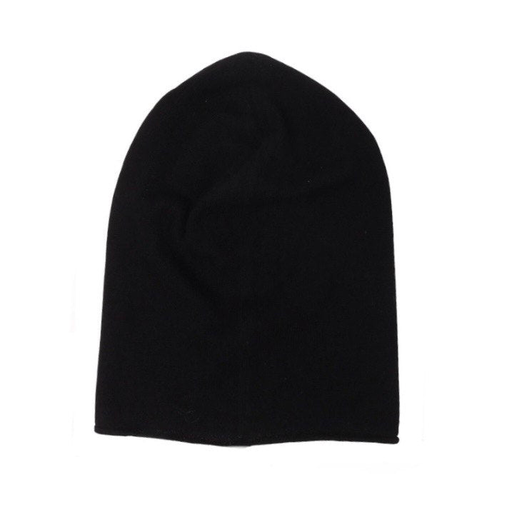 CHROME HEARTS Matty Boy Blue Patchwork Beanie In Black