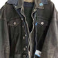 MAISON MIHARA YASUHIRO Black Multi Layer Denim Jacket