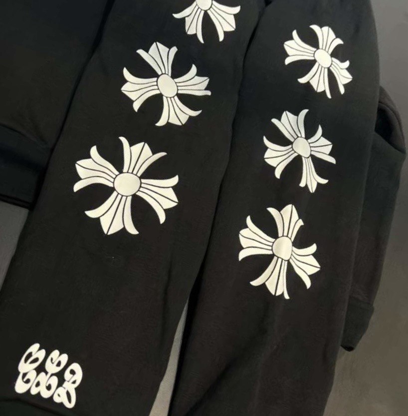 CHROME HEARTS x DRAKE Certified Lover Boy Hoodie Black