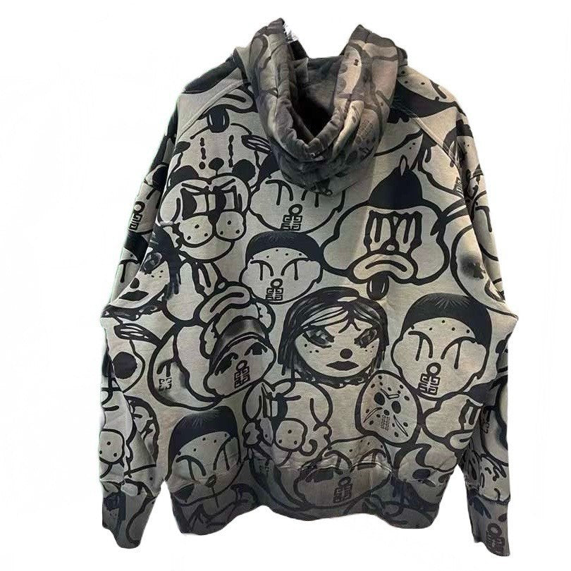 GIVENCHY Khaki Chito Edition Oversized Hoodie