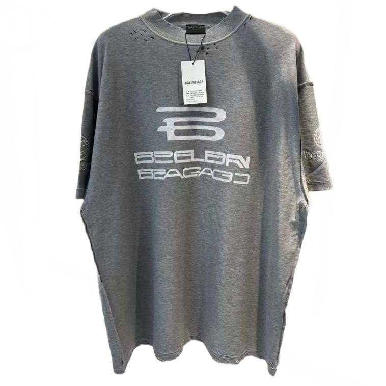 BALENCIAGA AI Generated Grey T-shirt