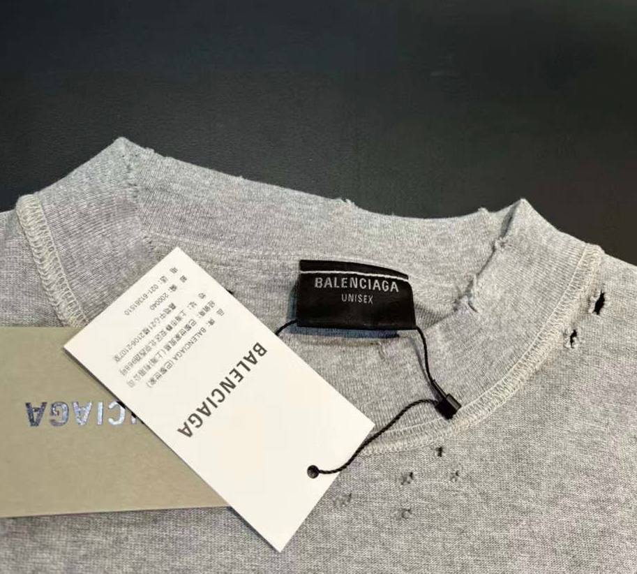 BALENCIAGA AI Generated Grey T-shirt