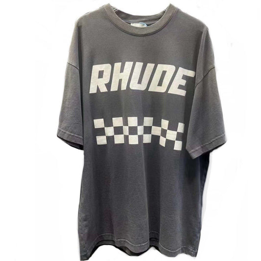 RHUDE Vintage Grey Off Road T-Shirt