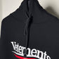 VETEMENTS Logo Printed Drawstring Hoodie