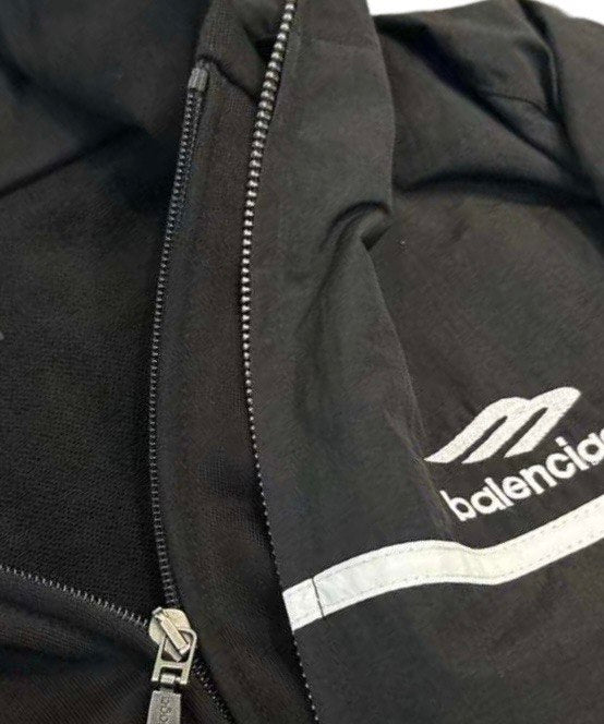 BALENCIAGA 3 B Sports Icon Lightweight Jacket Black