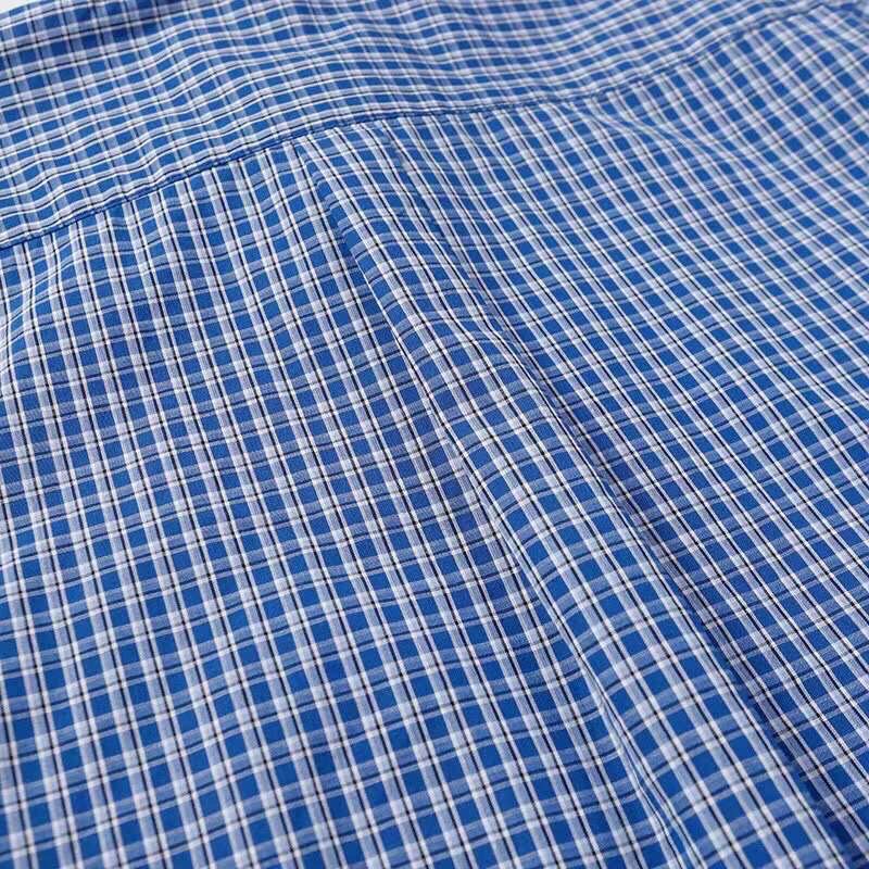 MIU MIU Check Shirt 'Blue'