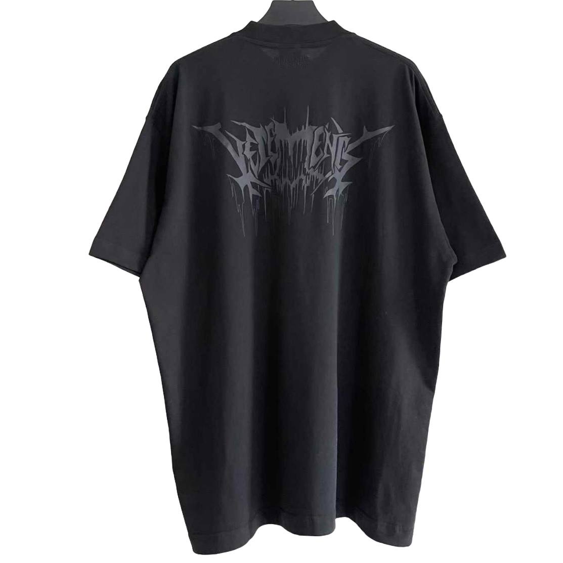 VETEMENTS Oversized  Scull Printed Cotton-Jersey T-Shirt