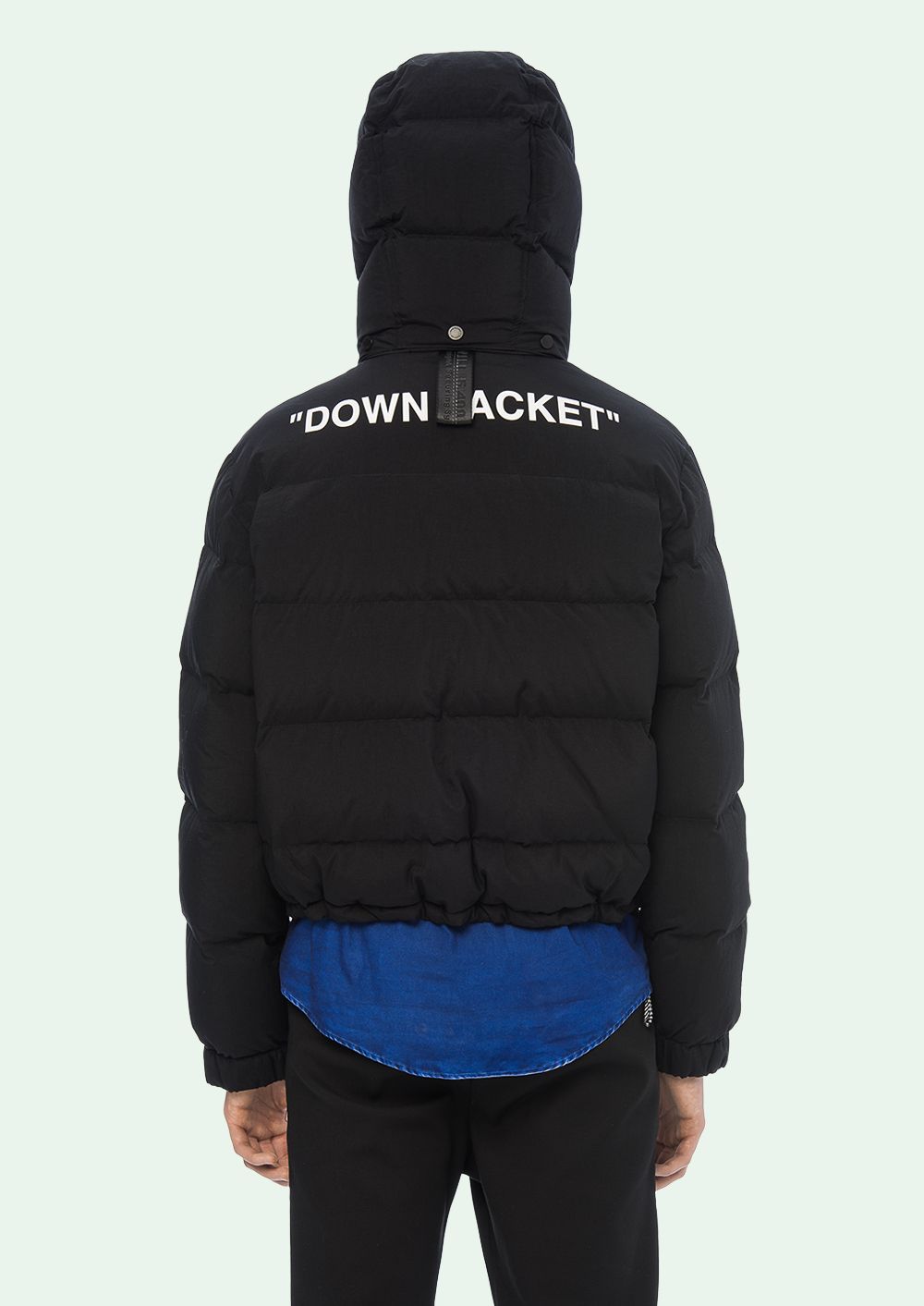 OFF-WHITE Black Puffer Jacket