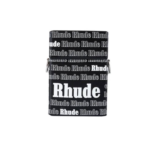RHUDE CIG LOGO BOX BLACK