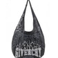 GIVENCHY Large Gray Embroidered Tote