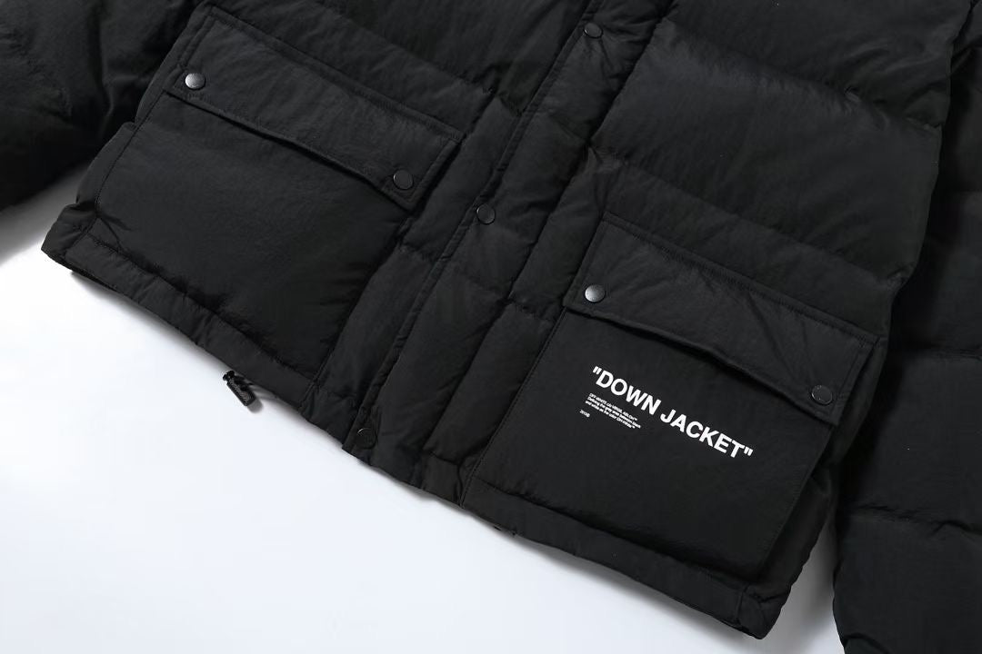 OFF-WHITE Black Puffer Jacket