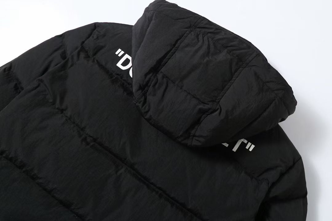 OFF-WHITE Black Puffer Jacket