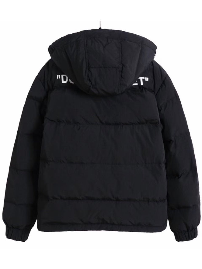 OFF-WHITE Black Puffer Jacket