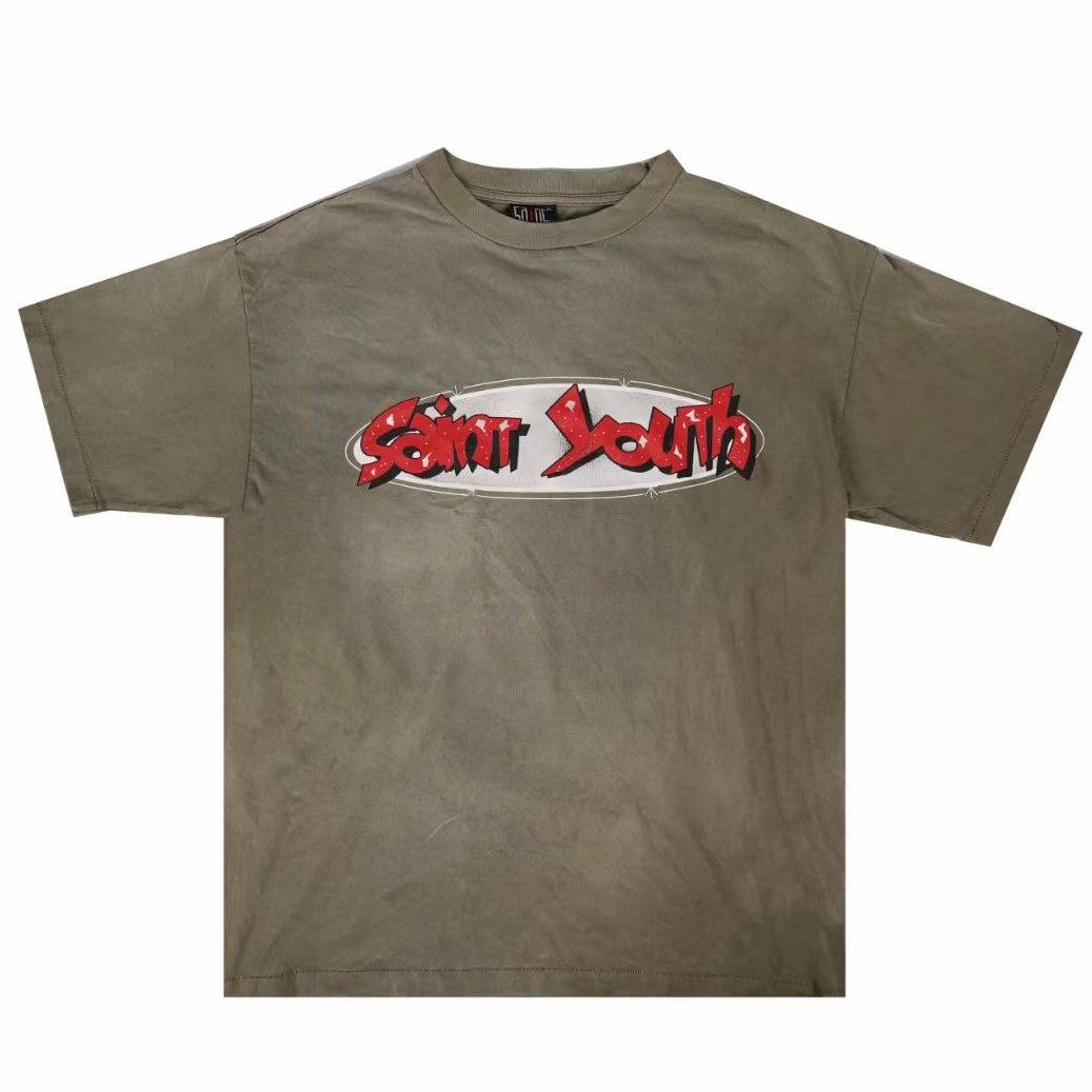 SAINT MICHAEL In Heaven Saint Youth Khaki T-shirt