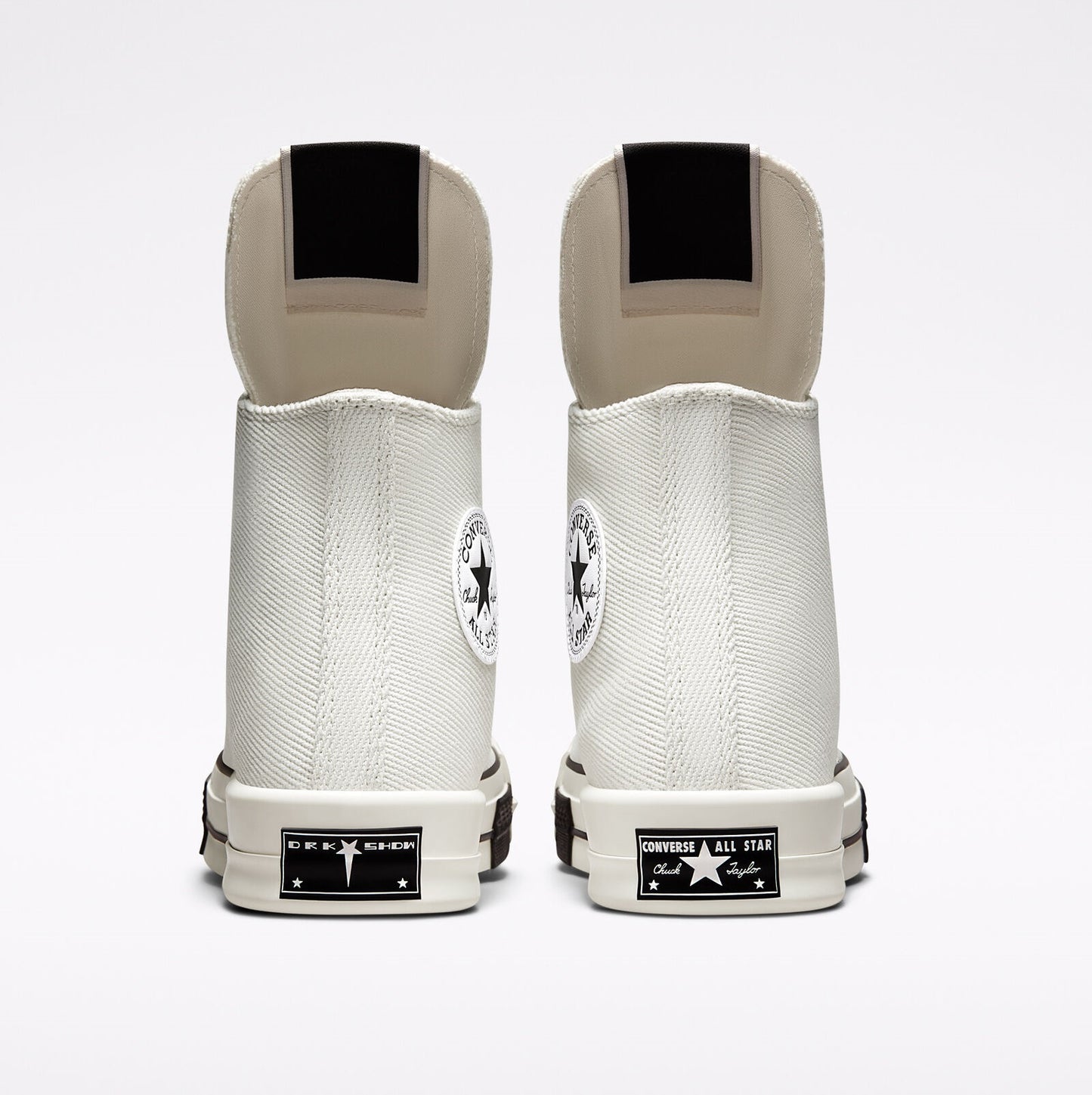 RICK OWENS X DRKSHDW DRKSTAR CHUCK 70 HIGH 'EGRET'