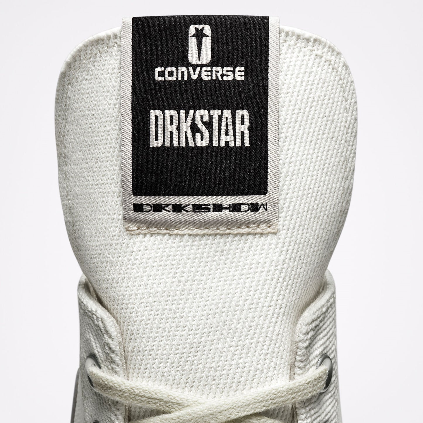 RICK OWENS X DRKSHDW DRKSTAR CHUCK 70 HIGH 'EGRET'