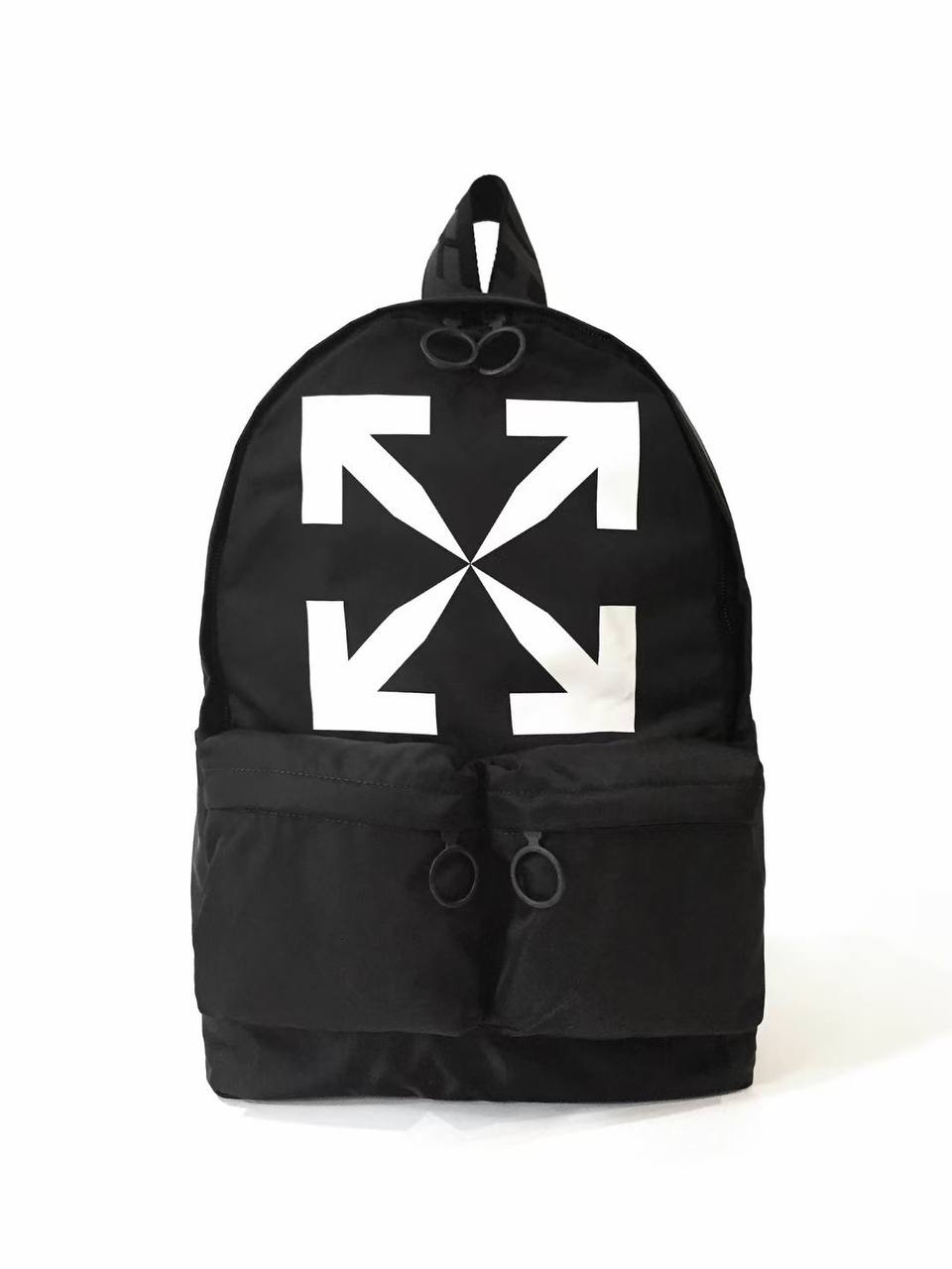 OFF-WHITE Black Backpack