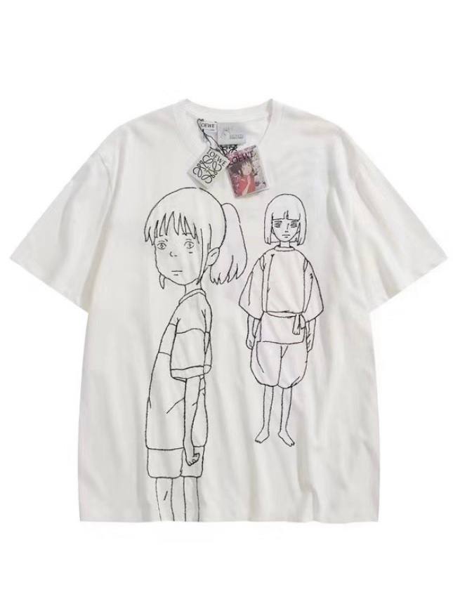 LOEWE Chihiro Embroidered T-Shirt 