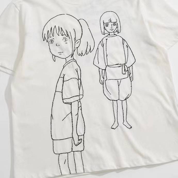 LOEWE Chihiro Embroidered T-Shirt 