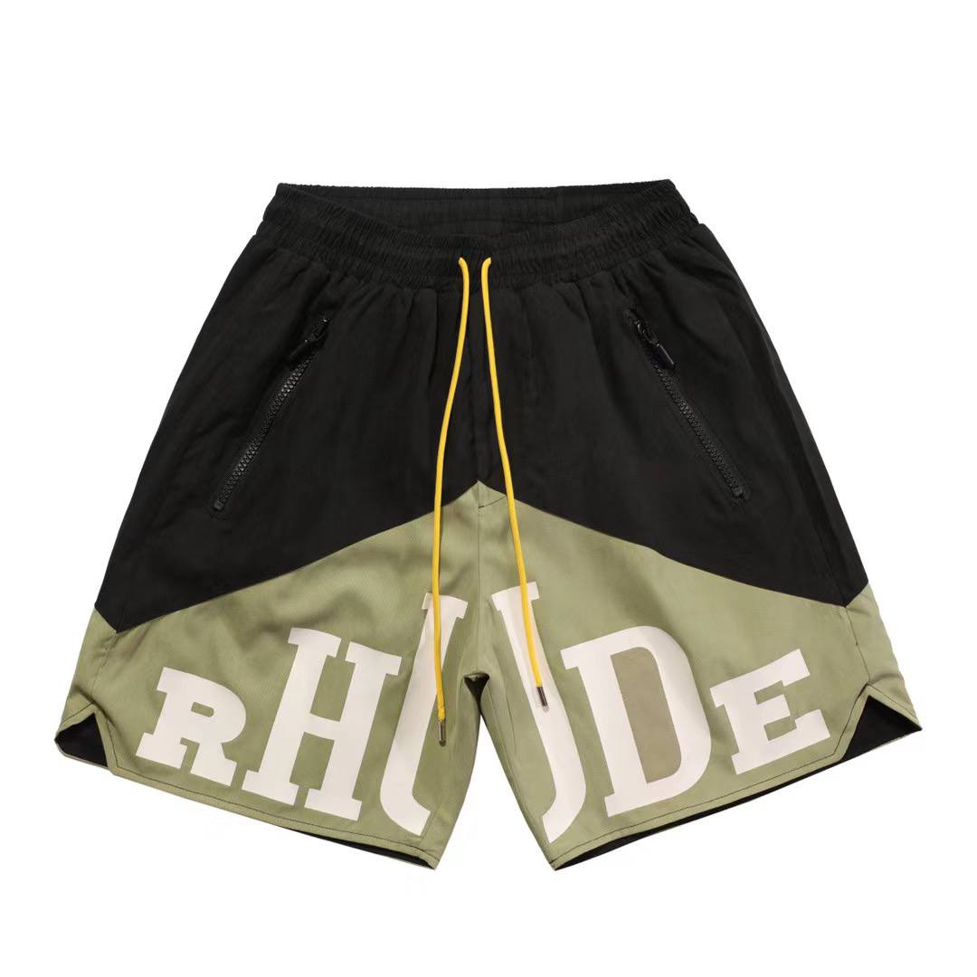 RHUDE Olive Yachting Shorts