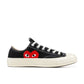 COMME DES GARÇONS PLAY X CHUCK 70 LOW 'BLACK WHITE'