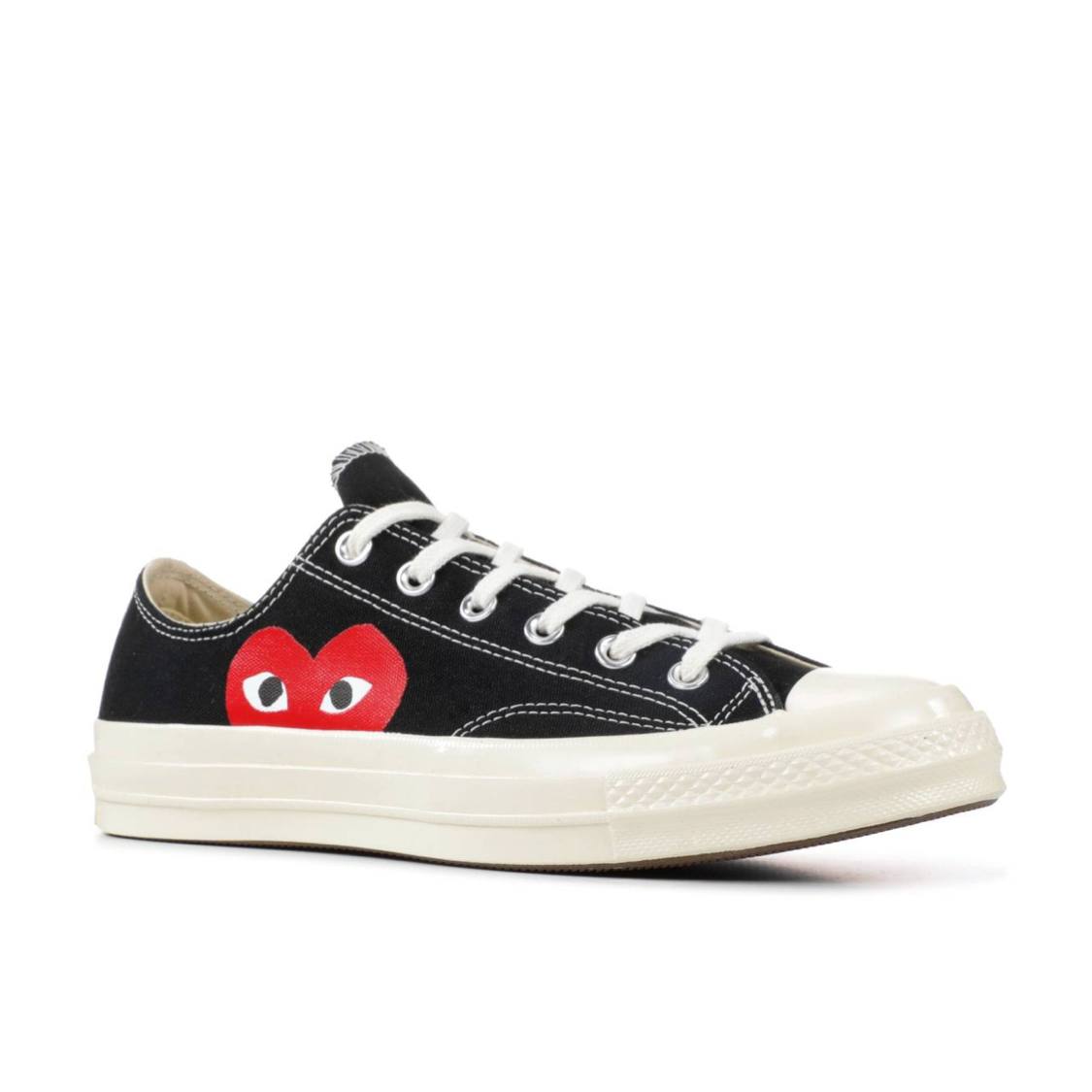 COMME DES GARÇONS PLAY X CHUCK 70 LOW 'BLACK WHITE'