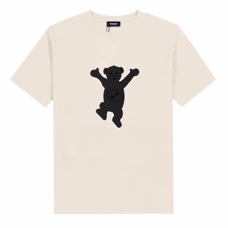 We11done Teddy Logo-Print Short-Sleeve T-shirt