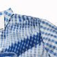 JACQUEMUS Jean Water-Print Gingham Shirt