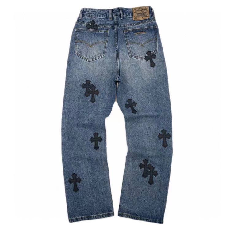 CHROME HEARTS Blue Jeans