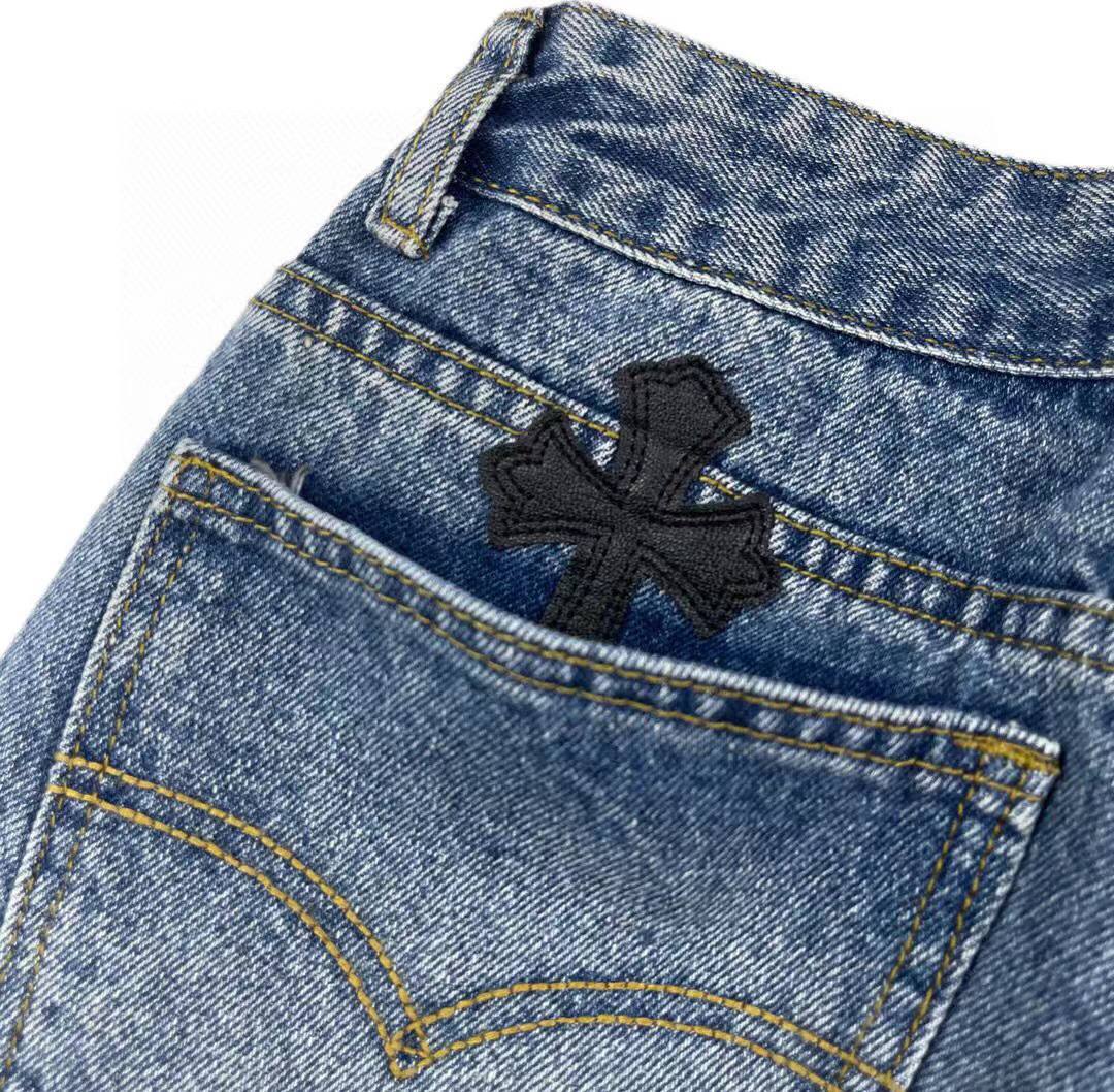 CHROME HEARTS Blue Jeans