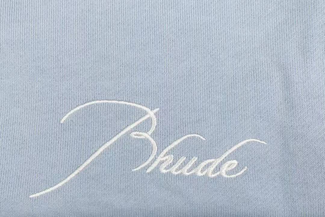 RHUDE Logo-Embroidered Track Shorts