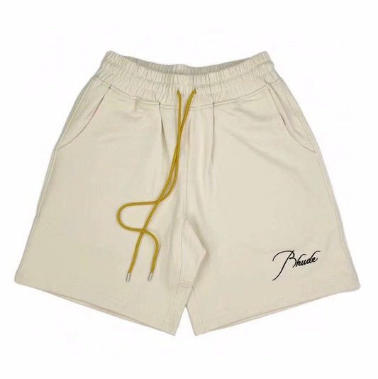 RHUDE Logo-Embroidered Track Shorts