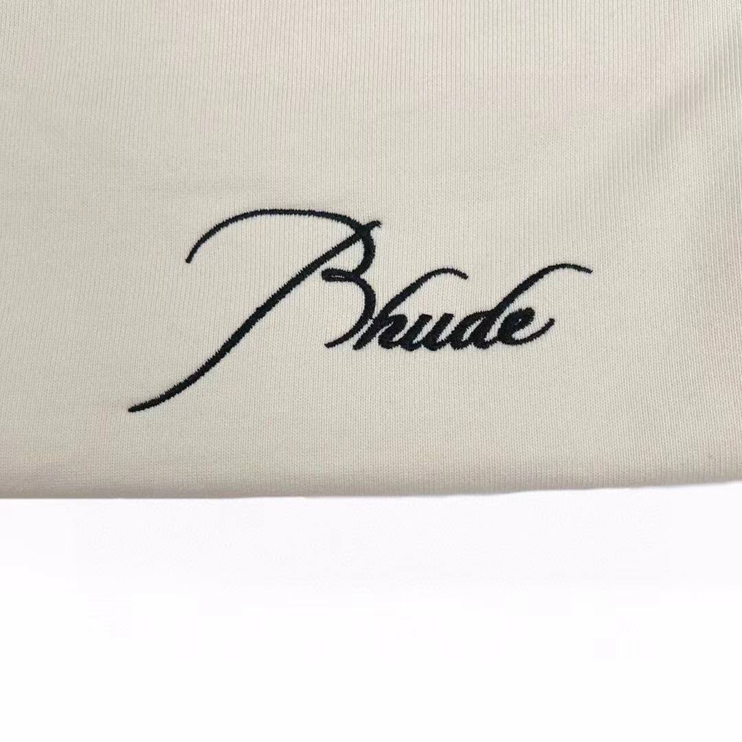 RHUDE Logo-Embroidered Track Shorts
