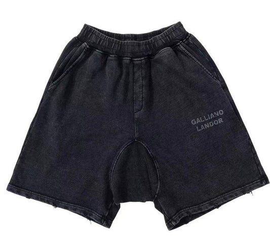 GALLIANO LANDOR Black Shorts