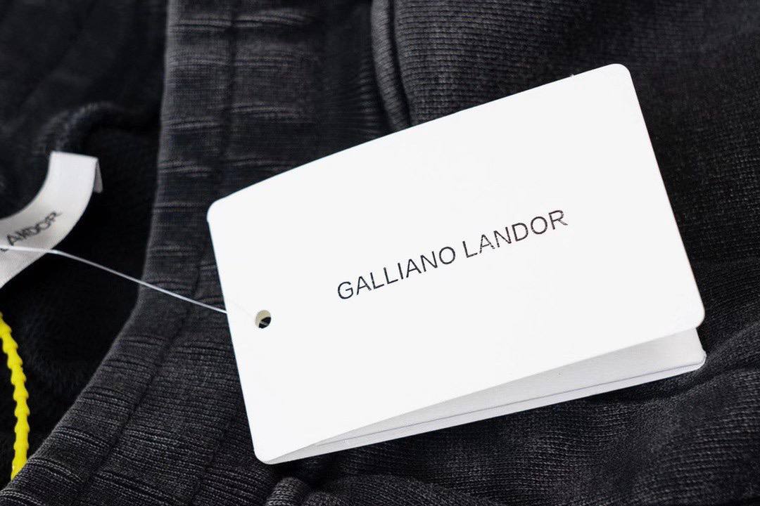 GALLIANO LANDOR Black Shorts
