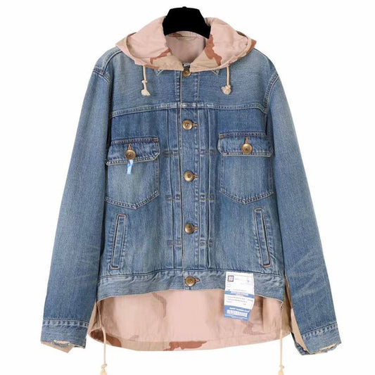 MAISON MIHARA YASUHIRO Layered Denim Jacket