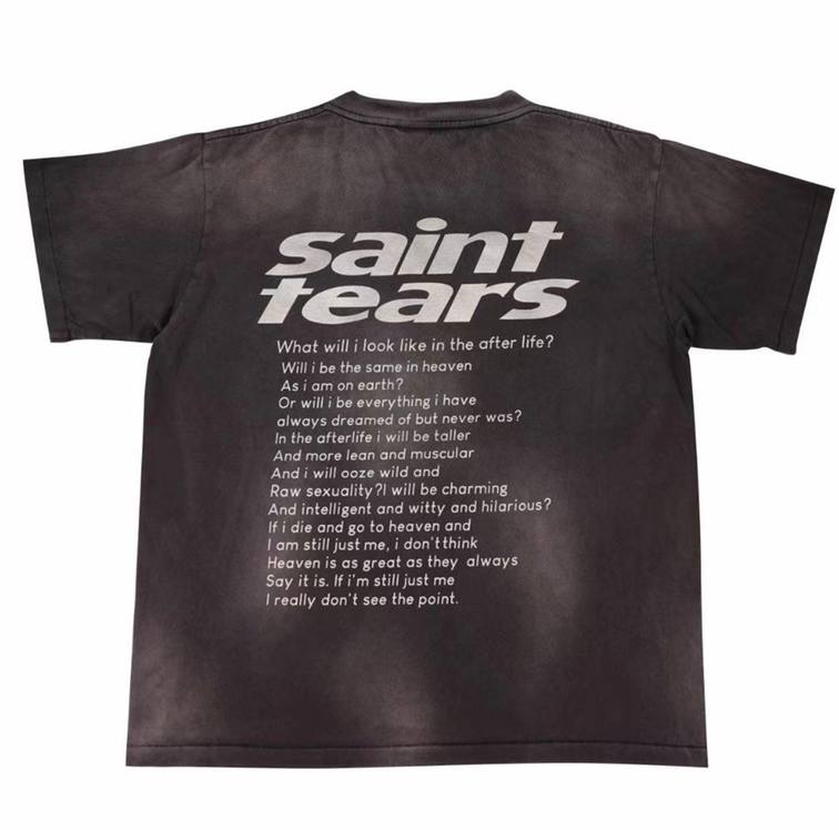 SAINT MICHAEL x DENIM TEARS Saint Tears T-shirt