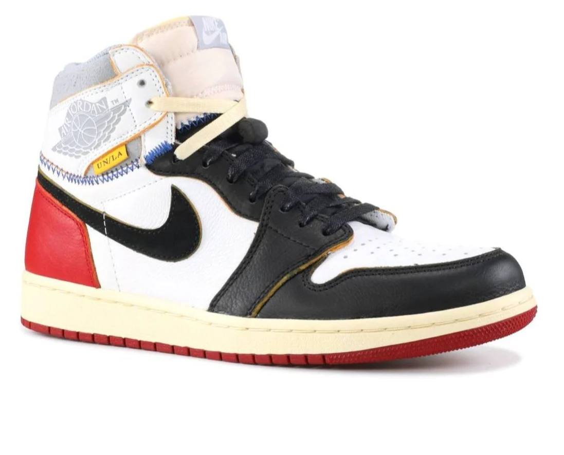 UNION LA X AIR JORDAN 1 RETRO HIGH NRG 'BLACK TOE'