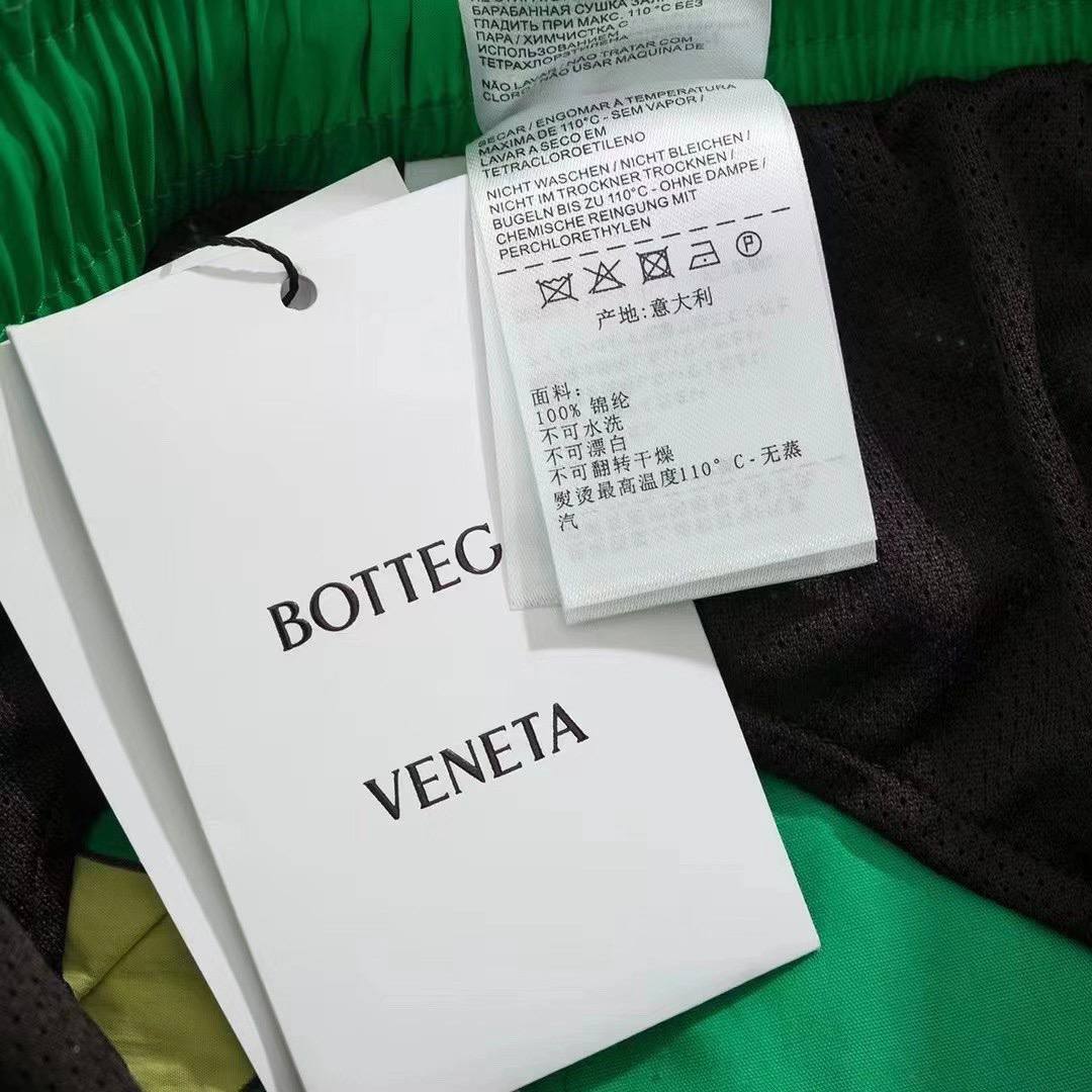 BOTTEGA VENETA Green Swimshorts