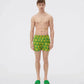 BOTTEGA VENETA Green Swimshorts