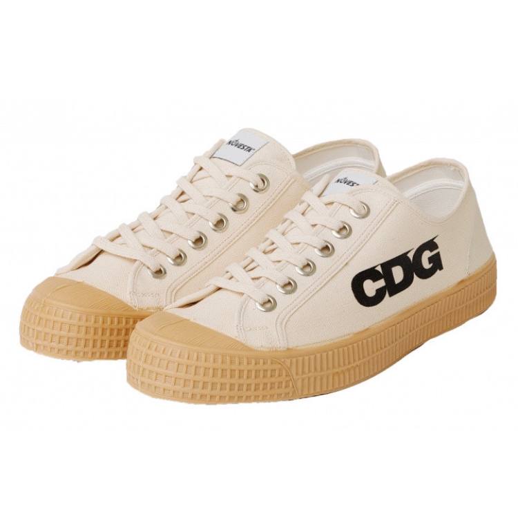 COMME DES GARCONS × NOVESTA  Star Master Beige Gum Sneakers