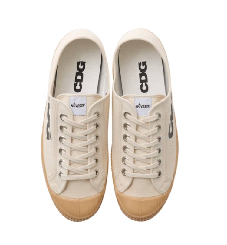 COMME DES GARCONS × NOVESTA  Star Master Beige Gum Sneakers