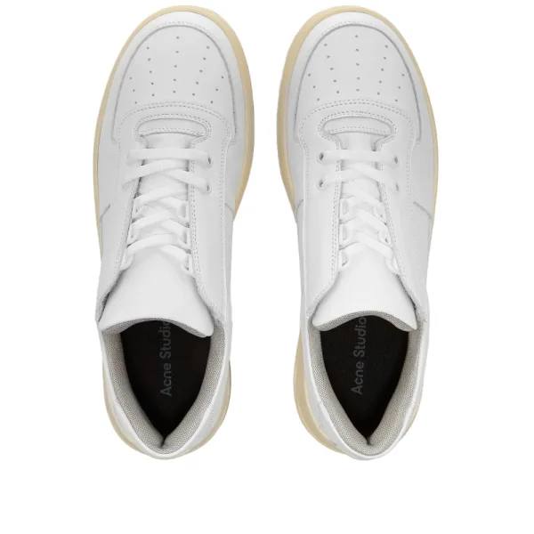 ACNE STUDIOS Perey Lace White Sneakers