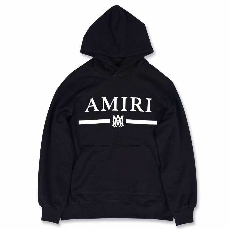 AMIRI M.A. Bar Embroidery Hoodie