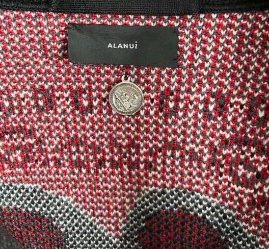 ALANUI Patterned Intarsia-Knit It's Only Rock'n'Roll Icon Cardigan