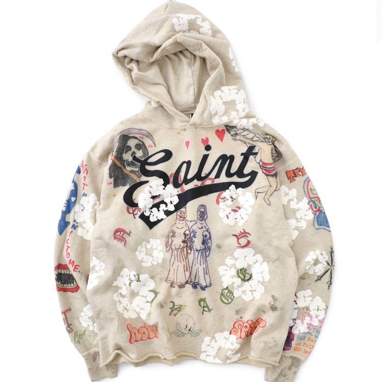 SAINT MICHAEL Graffiti Hoodie