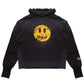 DREW HOUSE Mascot Deconstructed Faded Black Hoodie