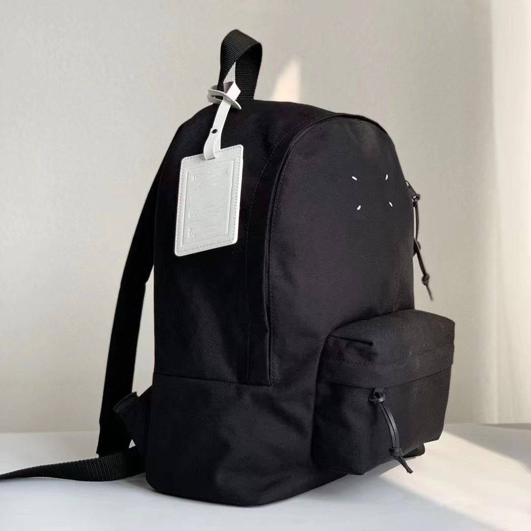 MAISON MARGIELA Black Mini Classic Backpack