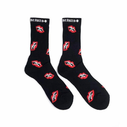CHROME HEARTS x MATTY BOY Chomper Socks White/Black