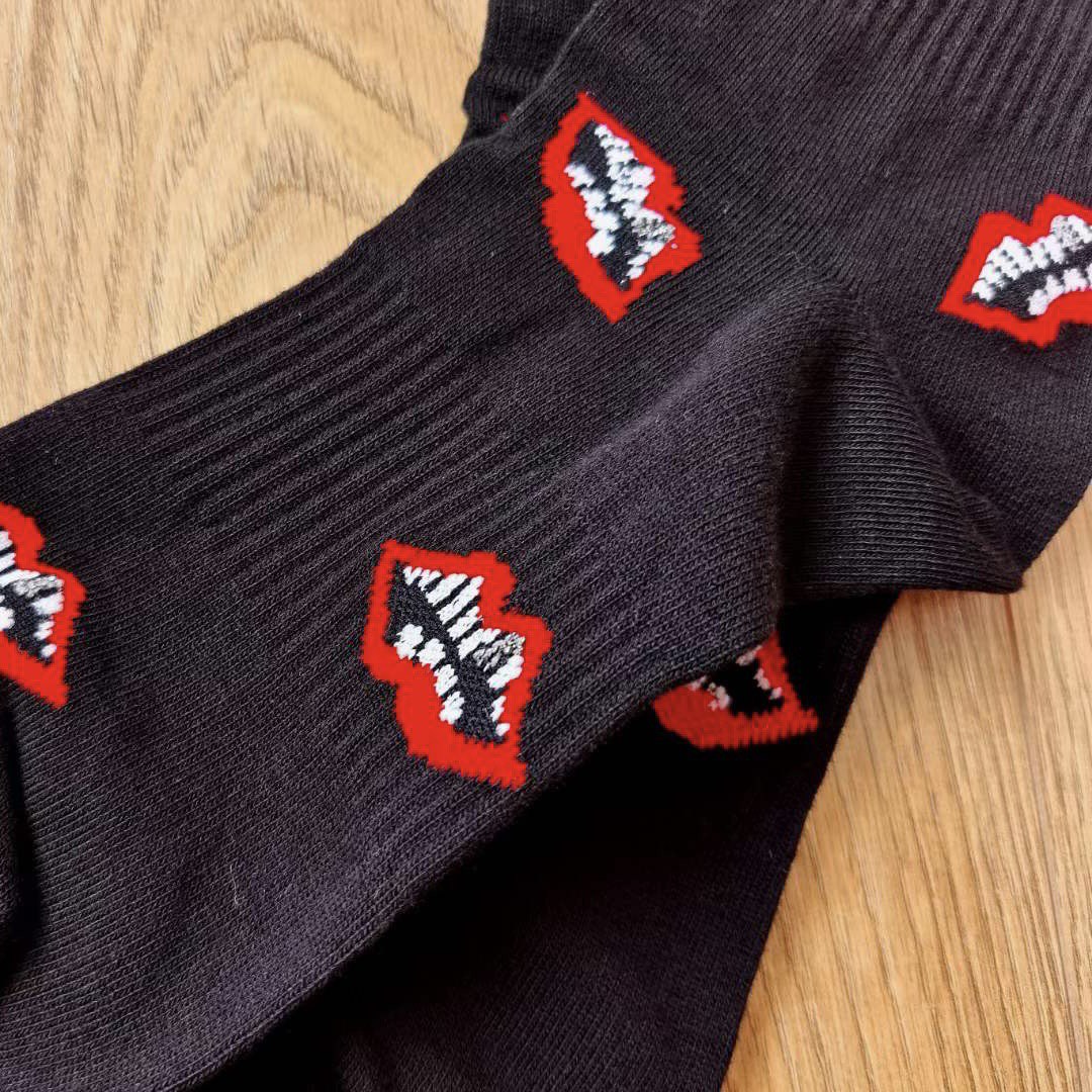 CHROME HEARTS x MATTY BOY Chomper Socks White/Black
